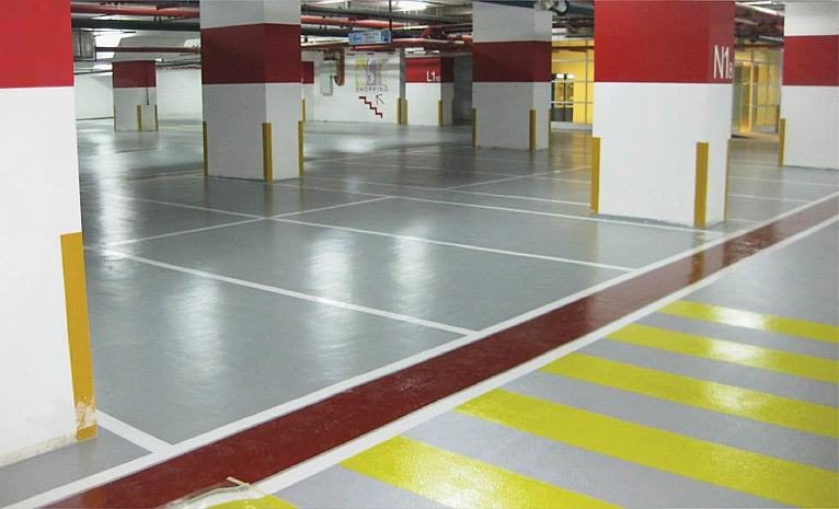 Sprey Polyurea Otopark Zemin Kaplama